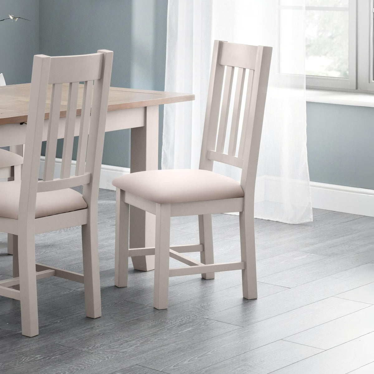 The Quarter dining chair in Grey