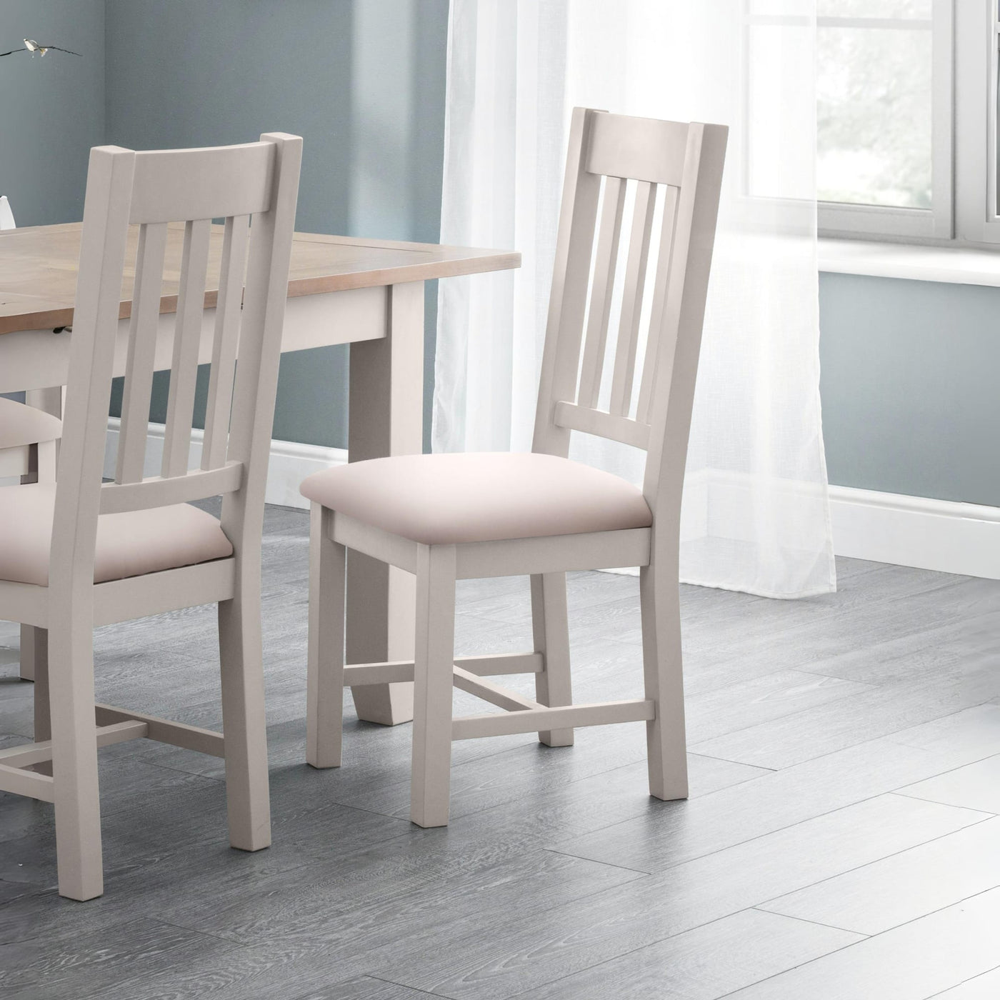 The Quarter dining chair in Grey