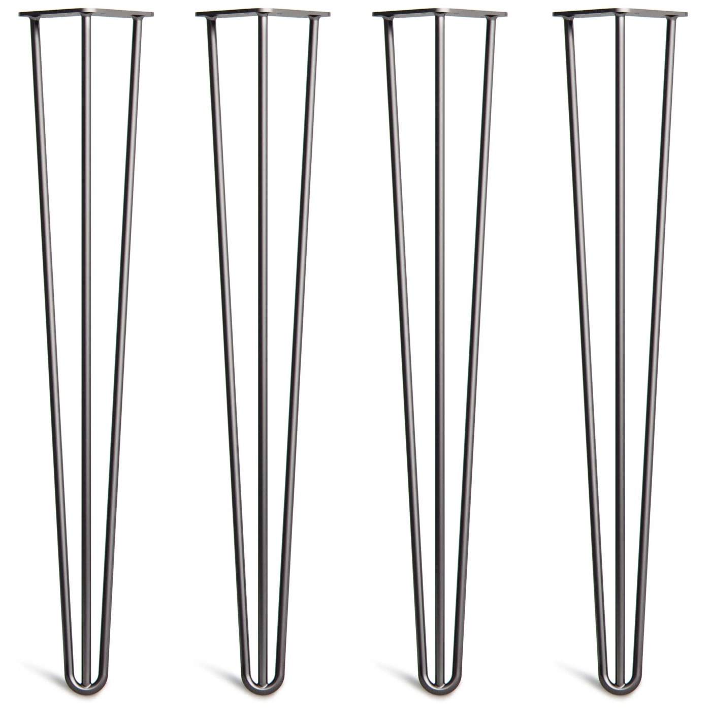 Metal hairpin steel legs