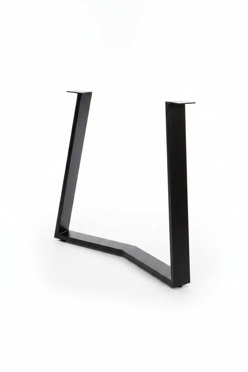 Kink trapezium steel legs